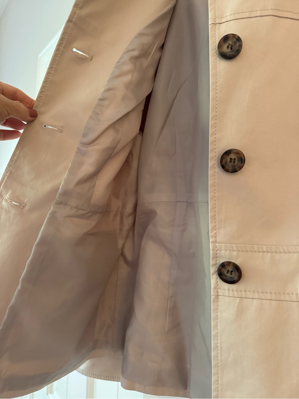 Pendelton Beige Cotton Blend Utility Jacket - Picture 6 of 7